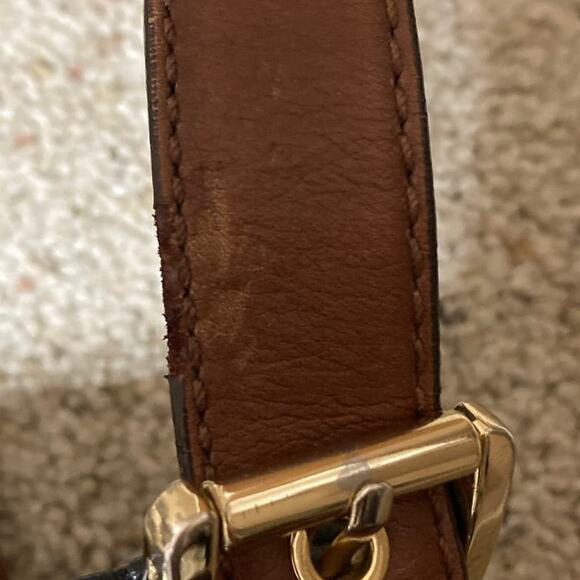 MICHAEL KORS, LARGE BLACK LEATHER SHOULDER BAG - Picture 13 of 13